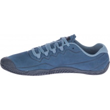 Merrell Minimal Running Shoes Vapor Glove 3 Luna Leather Poseidon Blue Women